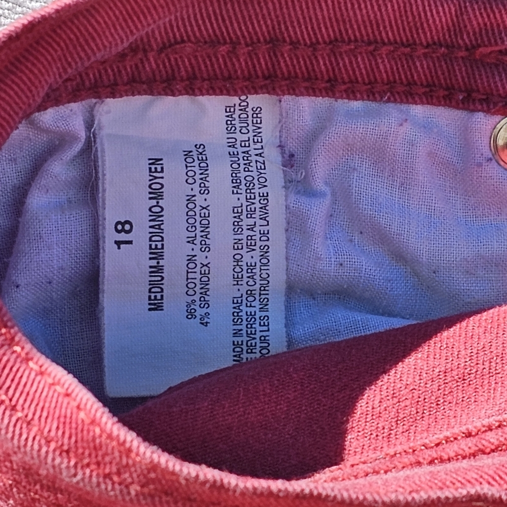 Gloria Vanderbilt Women's Red Jeans - Picture 5 of 6